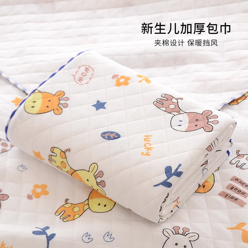 包单婴儿纯棉初生产房包被新生宝宝襁褓裹布包巾春秋冬季加厚用品