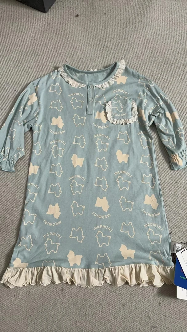 MN0109家居服（小马满印长袖裙）