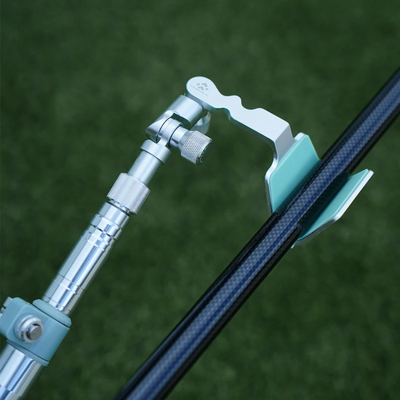 威宝莱天青外锁拐角手工炮台支架大物架杆黑坑竞技鱼竿支架碳素钓