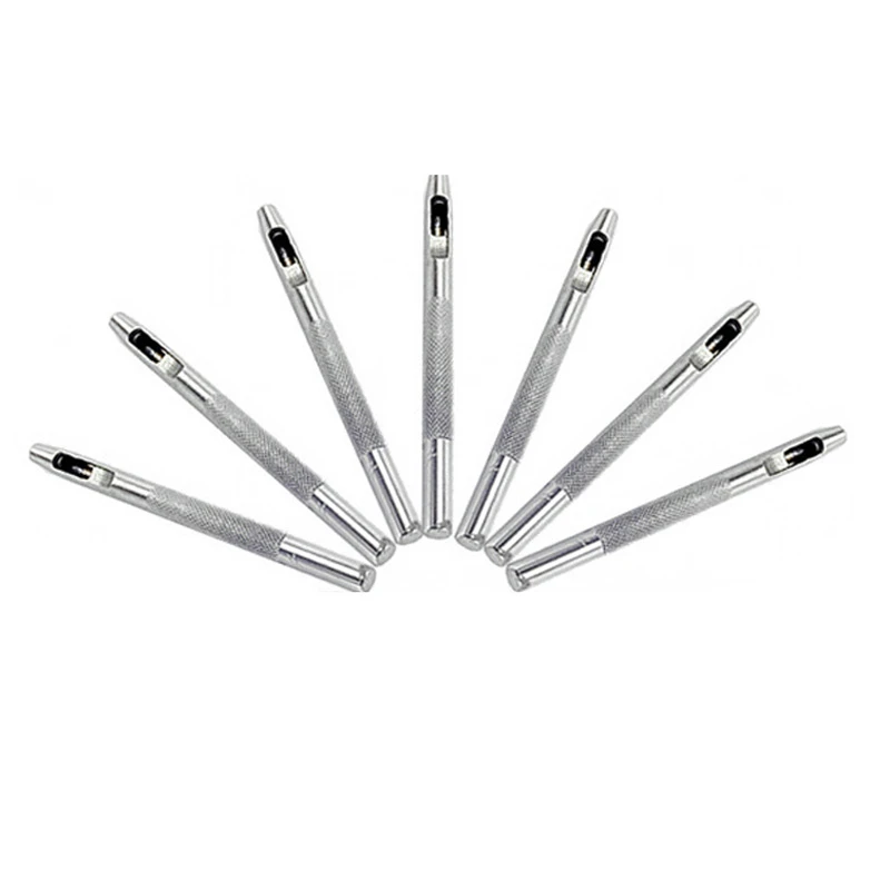 厂家直销德式 电镀无油 圆孔 皮带冲子 腰带冲 皮带打孔器 手动