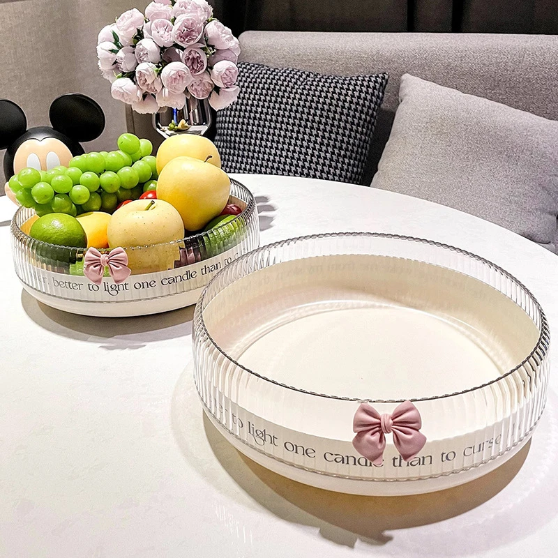 多功能旋转收纳盒家用客厅糖果零食桌面收纳化妆品厨房调料大容量