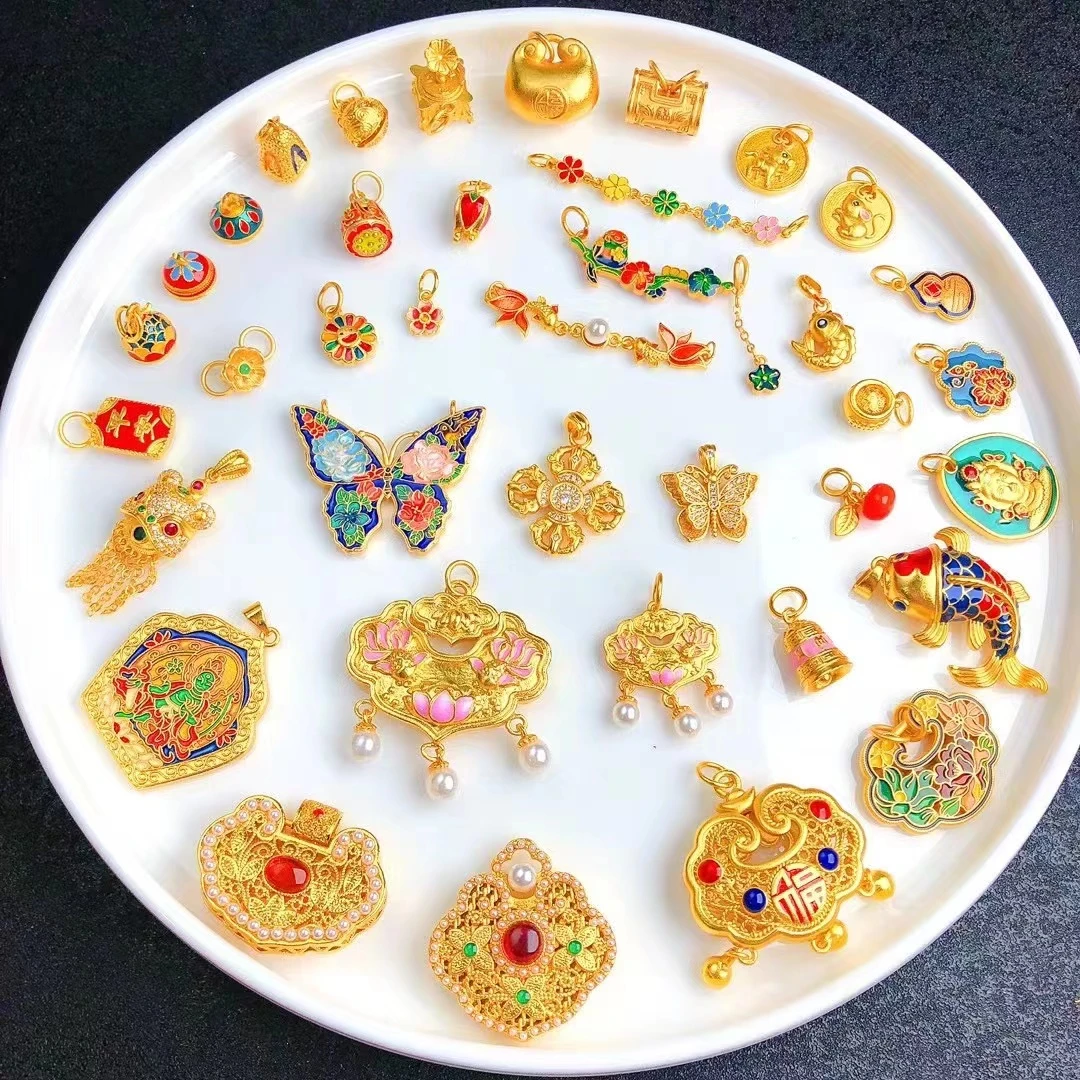 合金吊坠  DIY配件吊坠手链散珠隔珠项链【1-50】链接