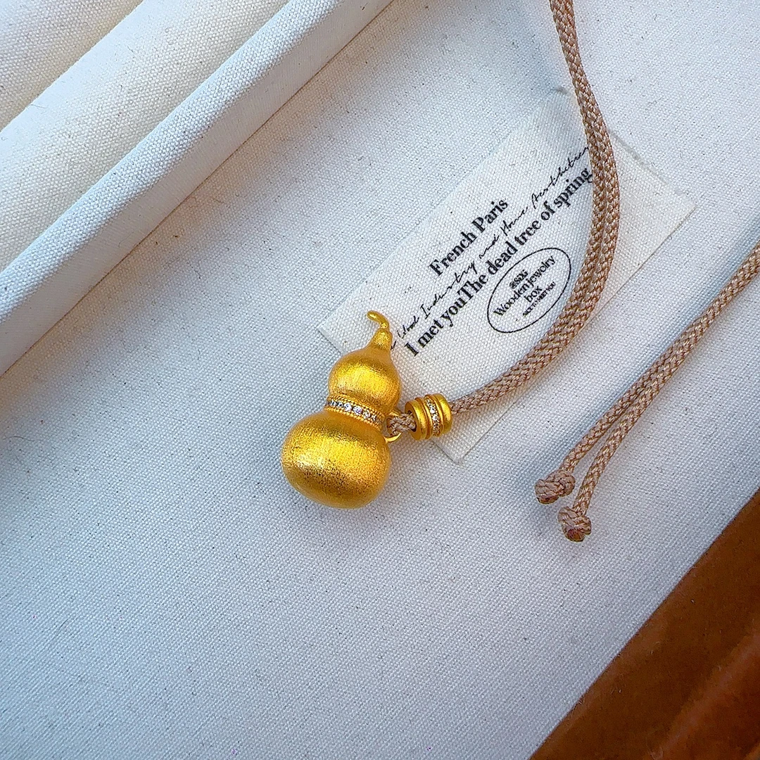 合金吊坠 大号拉丝葫芦