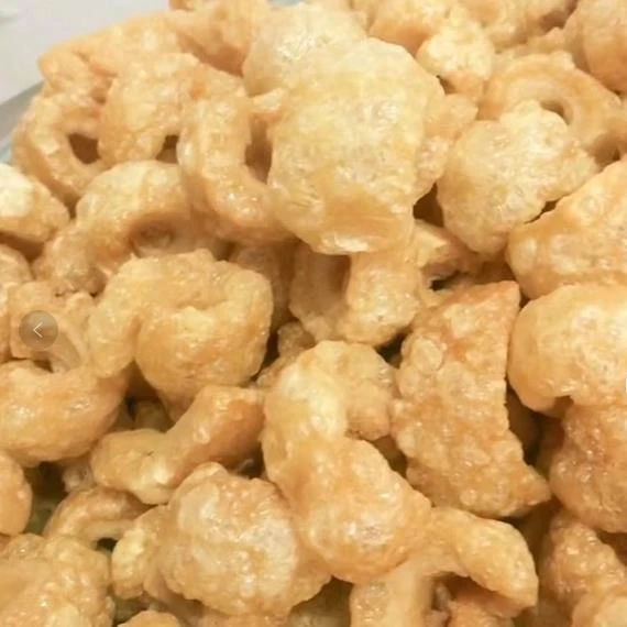 即食带肉猪肉皮油炸猪皮干猪皮零食酥脆潮汕特色小吃干货笋0g