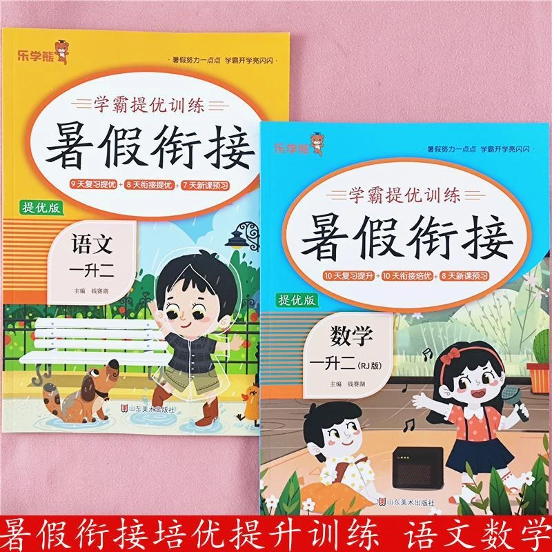 一升二年级暑假作业衔接教材人教版一年级升二年级暑假作业天天练