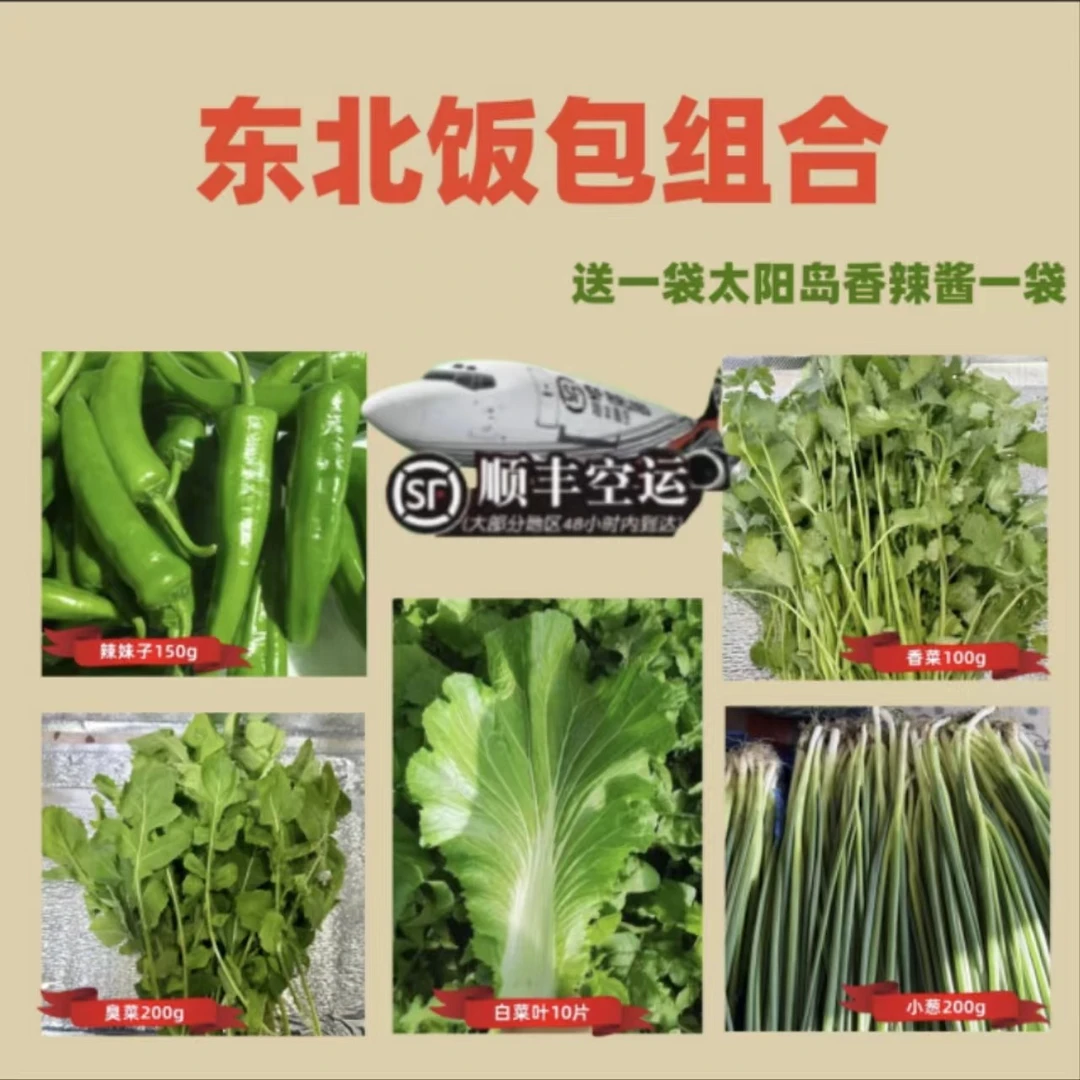 东北蘸酱菜组合5种菜（顺丰快递）