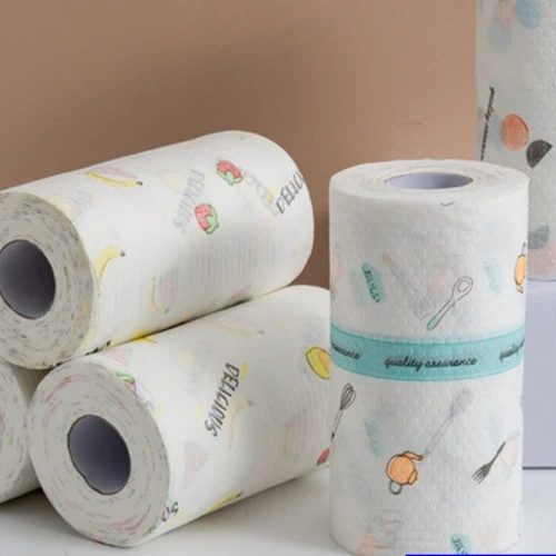 懒人抹布吸水加厚厨房用纸干湿两用不沾油一次性懒人抹布去油家用