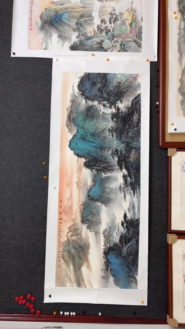 【闪购商品】绘画山水画01