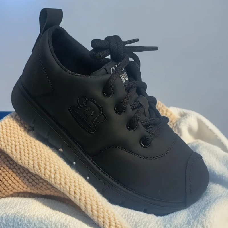 超软皮软底妈妈鞋单鞋平底防滑中老年人休闲鞋舒适运动鞋休闲旅游