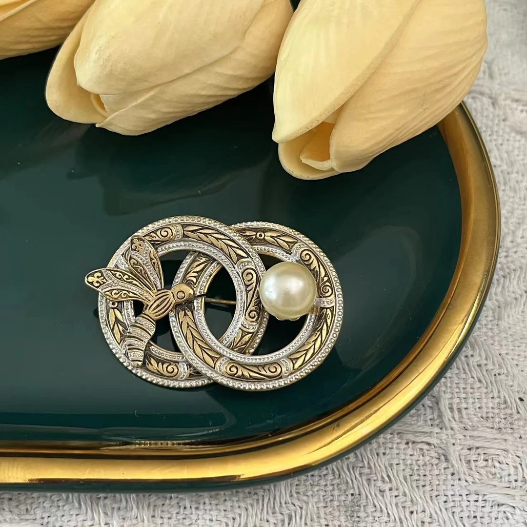 铜合金胸针 胸针 vintage中古首饰回流孤品AM527