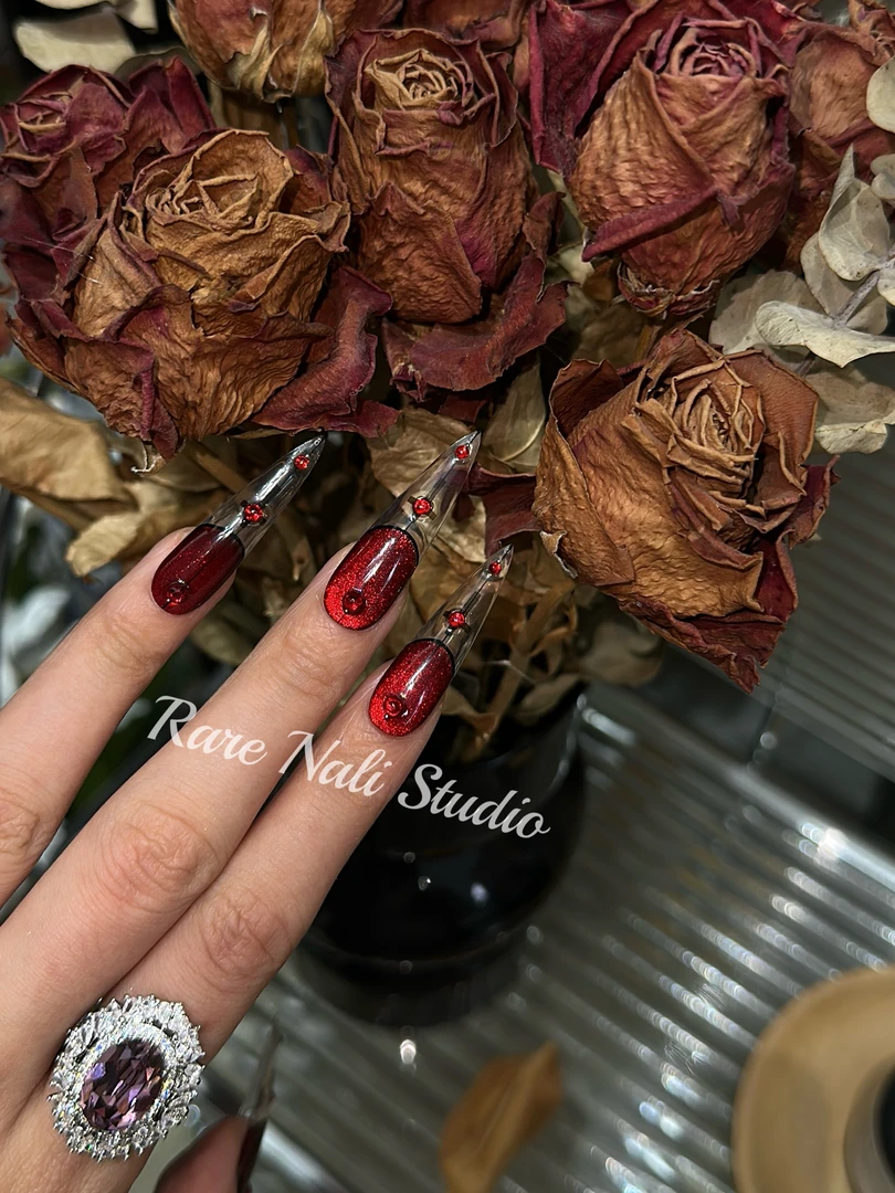 【祷告】rarenailstudio纯手工穿戴甲