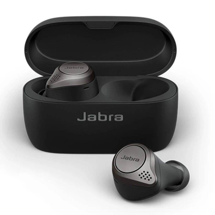 95新 jabra/捷波朗 ELITE 75t 蓝牙耳机真无线降噪耳机 高清通话
