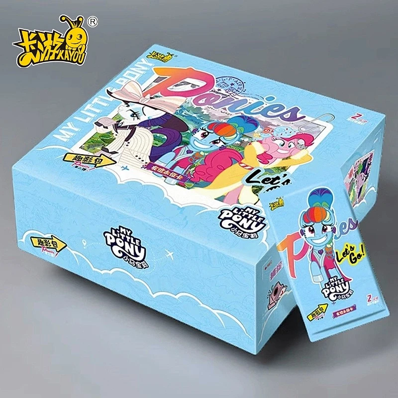 卡游小马宝莉趣影包第二弹收藏卡牌盲盒直播拆卡代拆