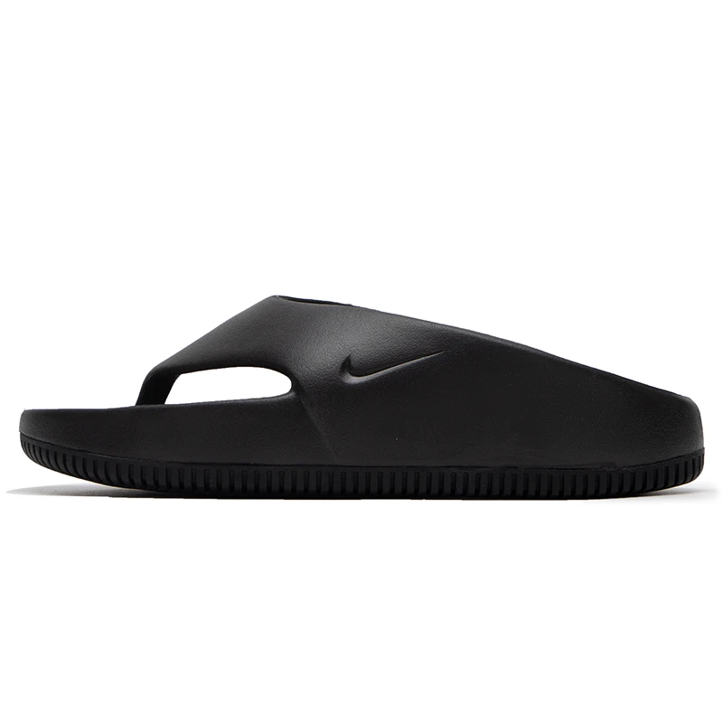 耐克拖鞋男女同款沙滩鞋子2024新款时尚耐磨轻便黑色人字拖FD4115