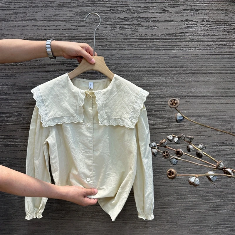 1129【熙】儿童时尚休闲盘扣衬衫-79092