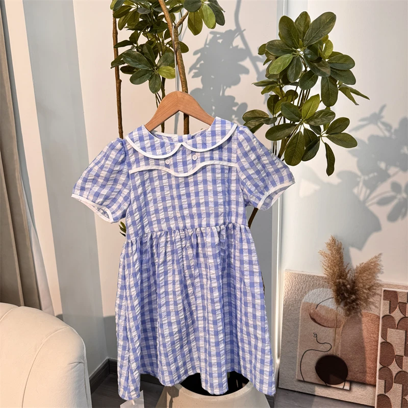 723女童时尚休闲连衣裙-24001