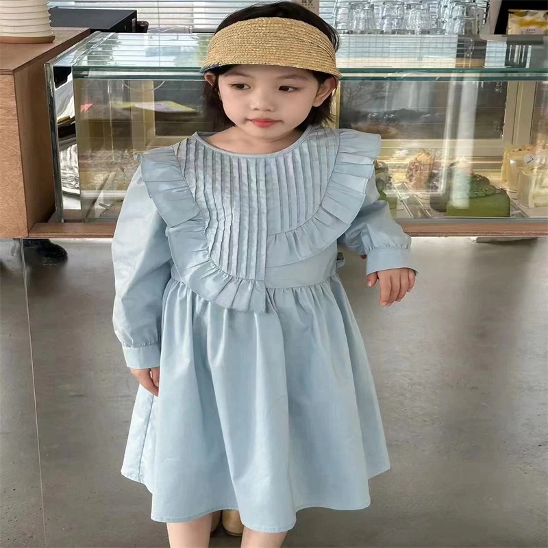 1121女童时尚休闲连衣裙-90043