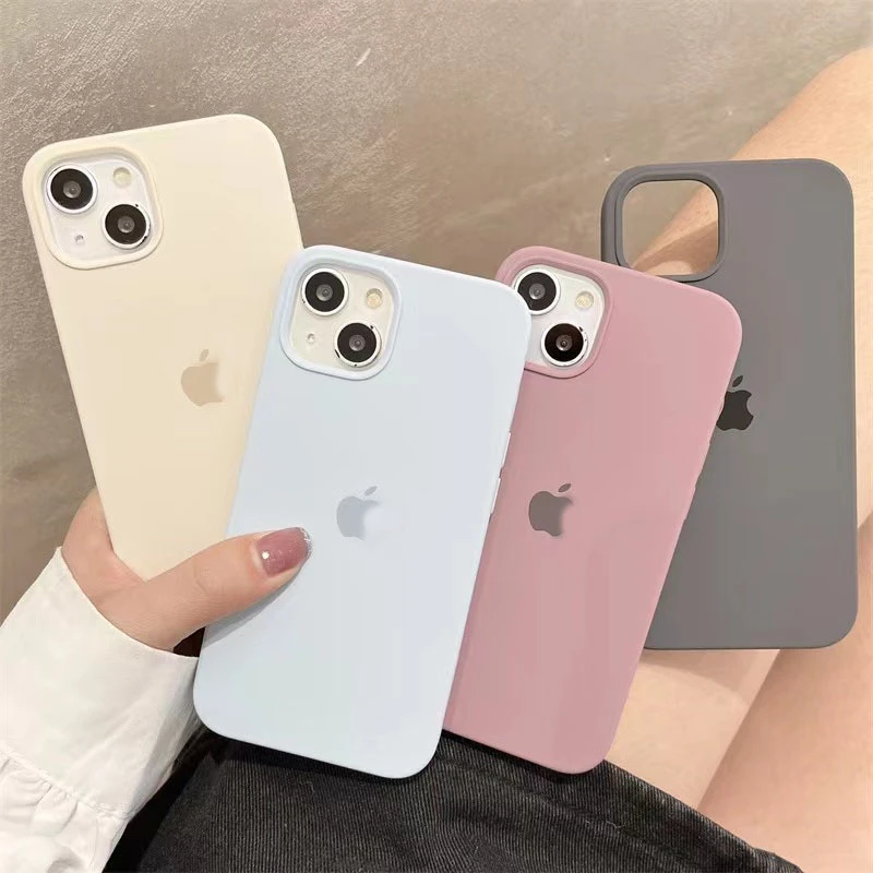 适用iPhone15苹果14Pro手机壳12液态硅胶14防摔XSMAX软壳11全包XR