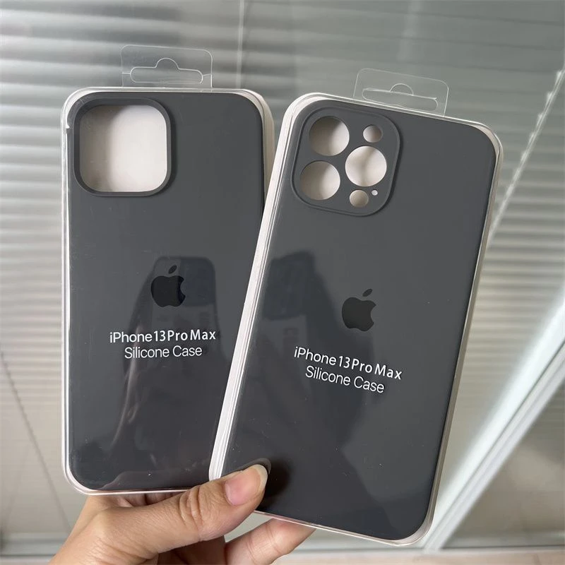 同款网红苹果16promax高颜值iPhone15炭灰色手机壳14plus软13女12