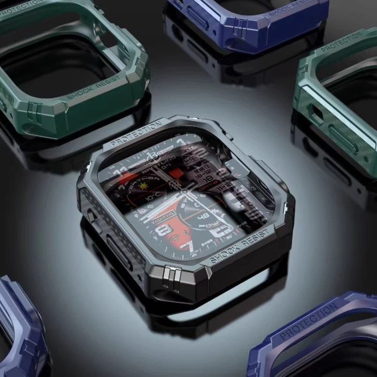 星图iwatch ultra49防摔运动保护套边框软外壳苹果手带1345678se