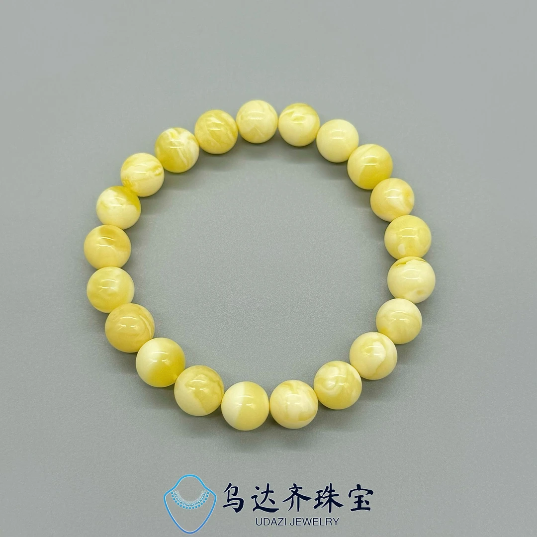 【乌达齐珠宝】【雪白】8mm瓷白手串