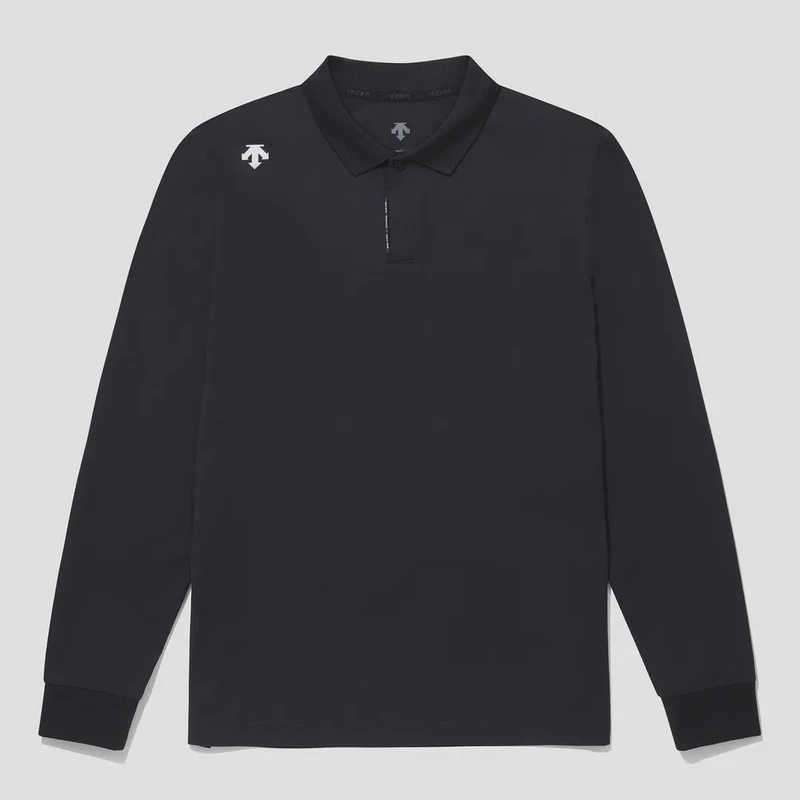 DESCENTE/迪桑特秋冬新款男女运动舒适长袖T恤POLO SP123UPL21