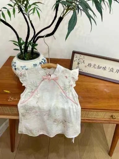 国风夏季儿童旗袍