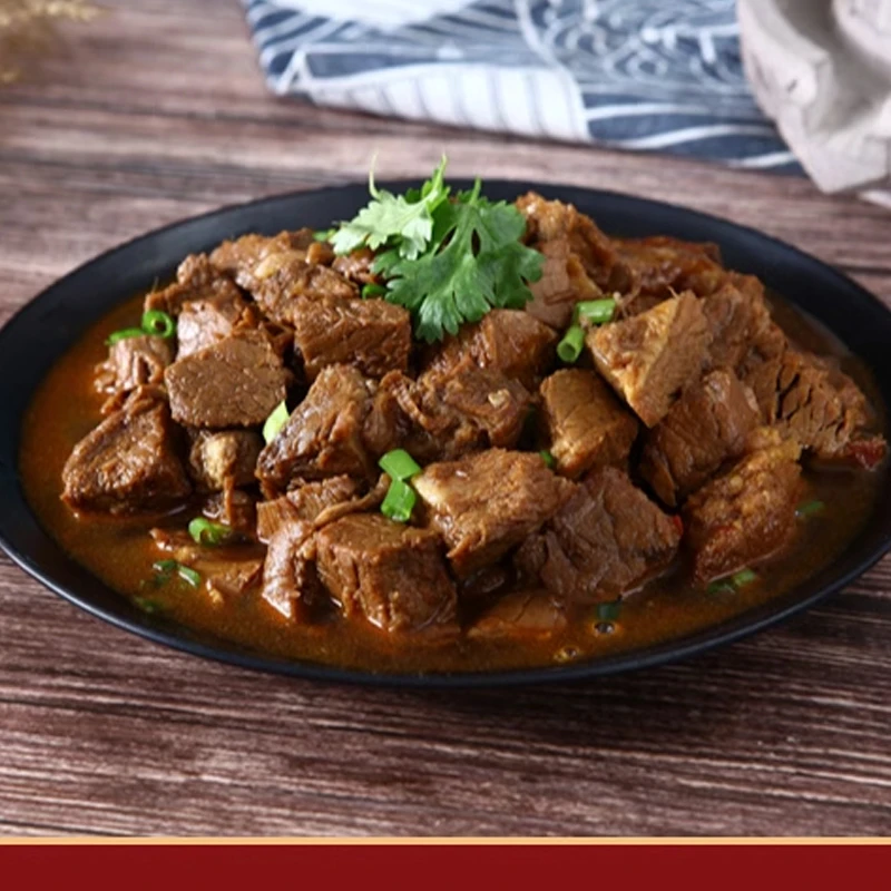 【冷链发货】偷星喵地锅牛肉0防腐红烧牛肉传统工艺烧制