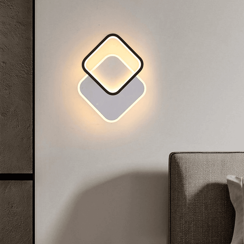 床头灯壁灯卧室北欧现代简约客厅灯个性创意LED过道楼梯墙上壁灯