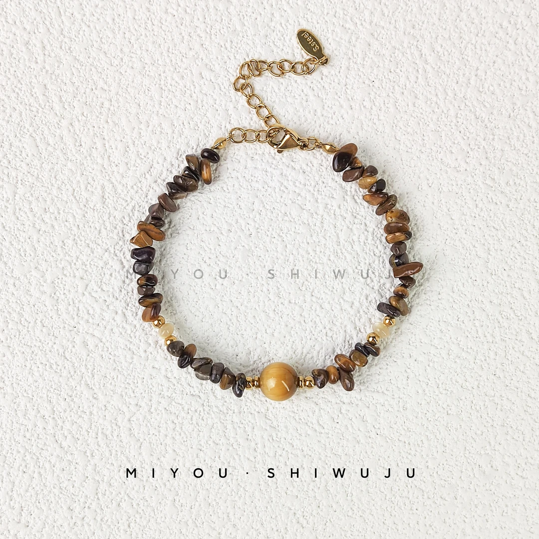 钛钢手链 【手链-漫游指南】原创设计手链复古简约气质手工小众