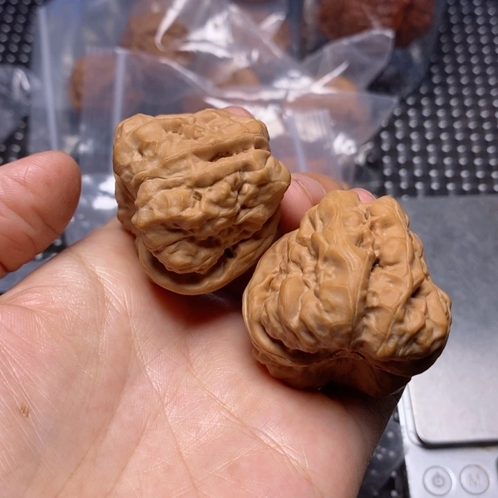 【闪购商品】文玩核桃把件45大肚天花板蛤蟆头