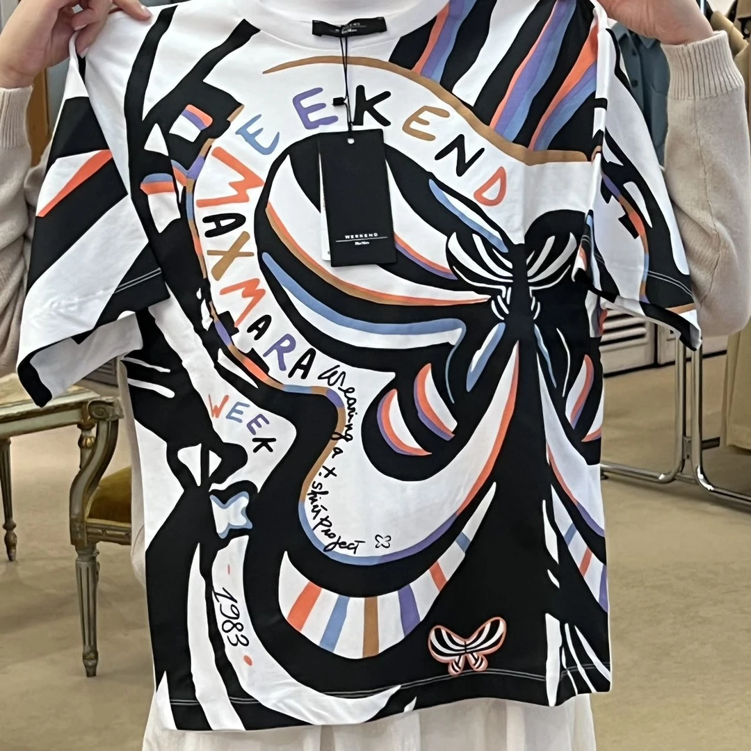 全新未使用 MaxMara 女士短袖T恤