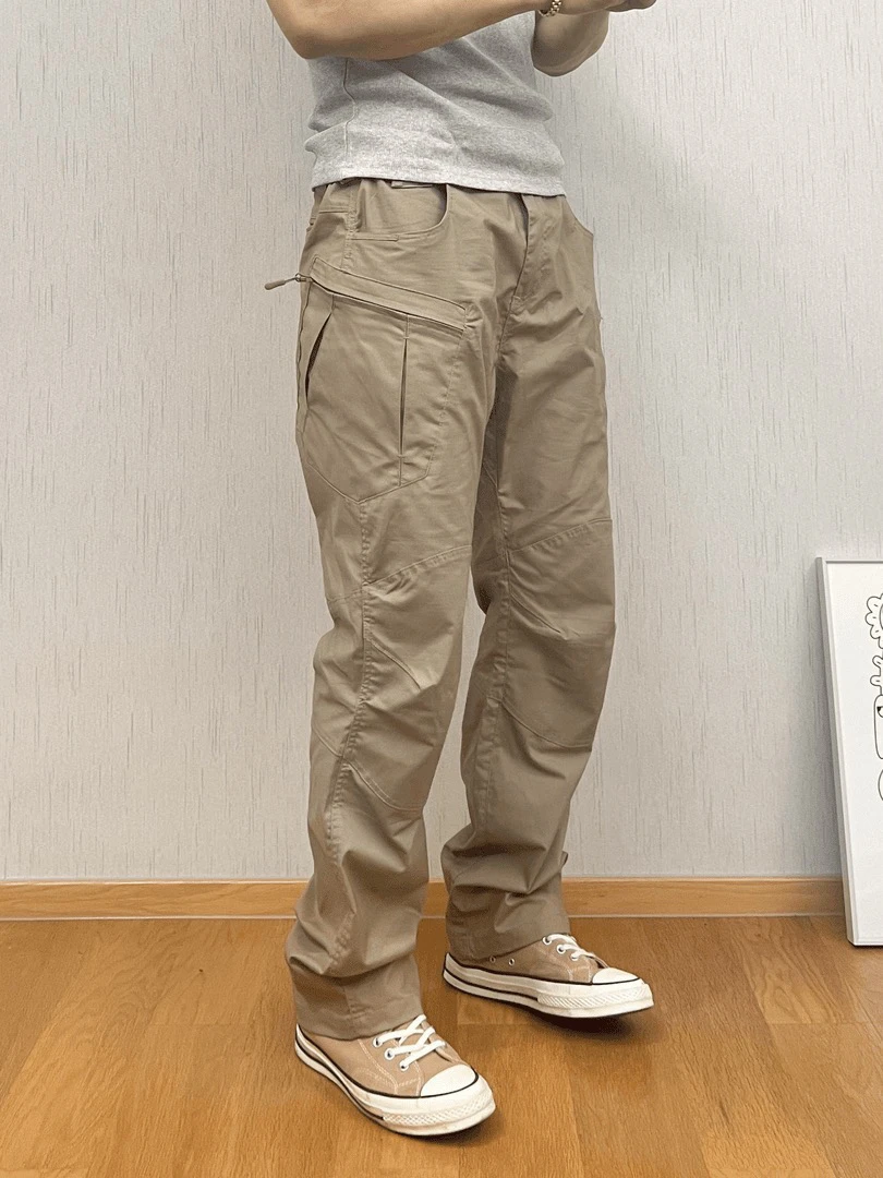 【卡秋山】隐士cargo春秋突击裤军鸟战术多口袋户外透气直筒工装裤