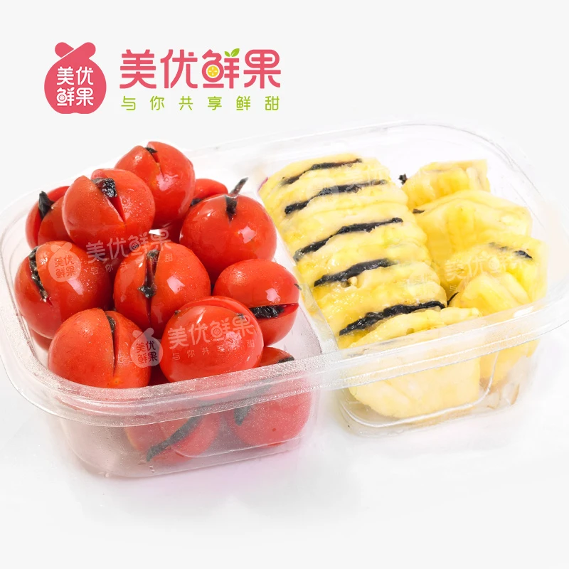 【天作之合】番茄乌梅+凤梨乌梅约 350g菠萝神仙吃法外酥里嫩的菠萝咕咾肉