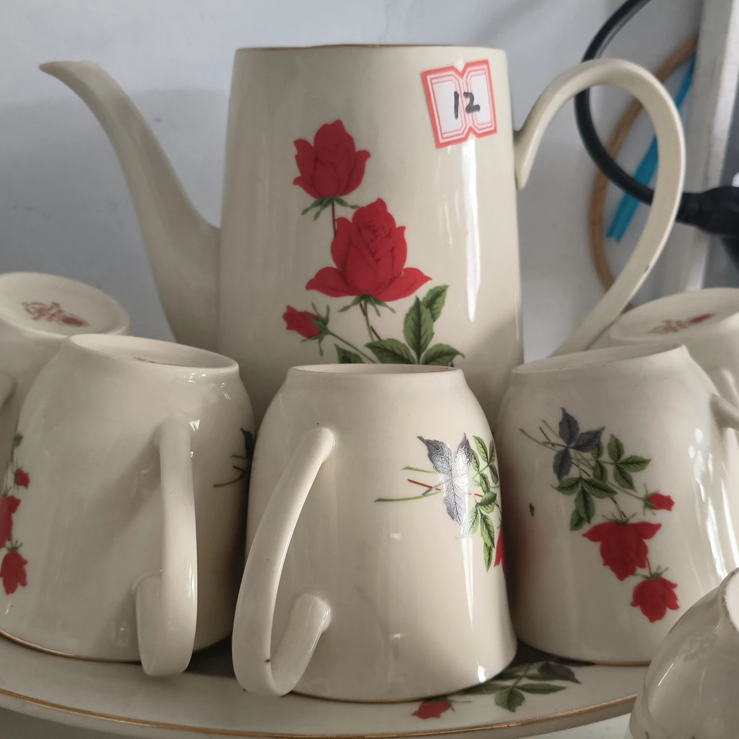 春雷象牙头茶具！10头