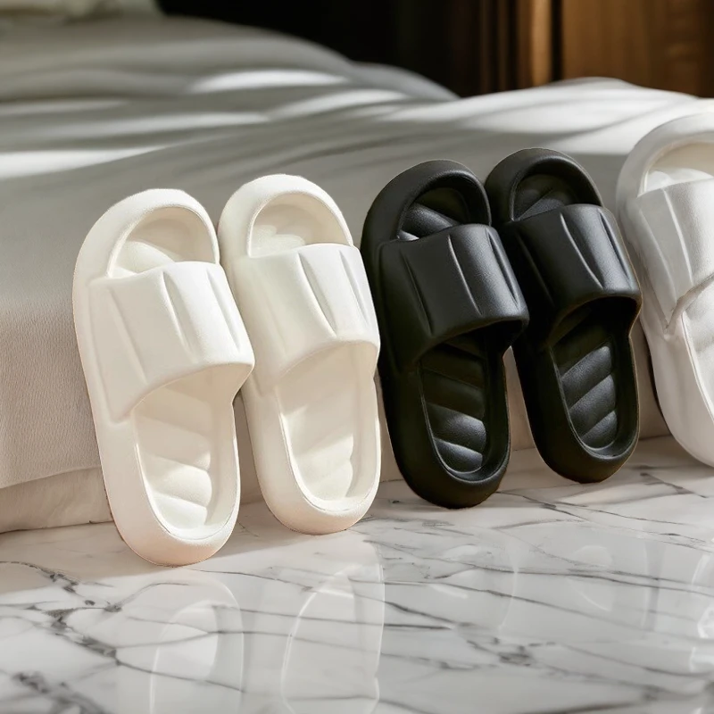 厚底踩屎感拖鞋夏季男女情侣款室内浴室外出防滑eva软底凉拖鞋