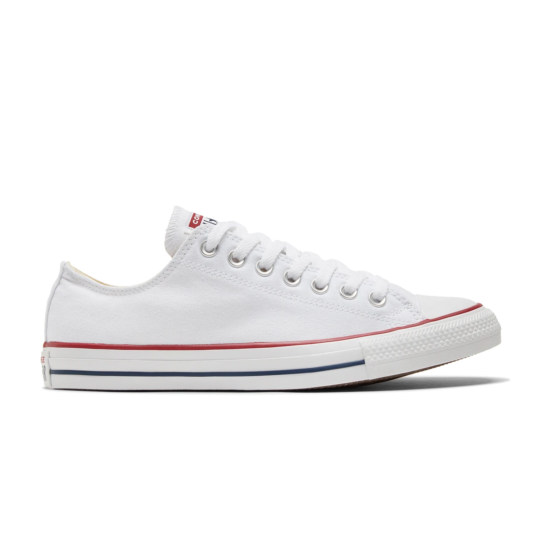 匡威Converse经典ALLSTAR白色休闲低帮101000C时尚百搭系带帆布鞋