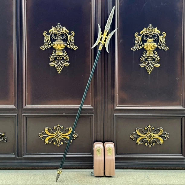 方天画戟吕布表演工艺品影视道具十八般兵器未开刃