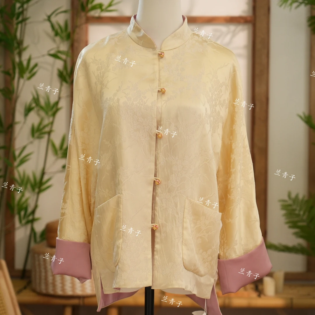 洋   新中式古法提花长袖外套 1324 L