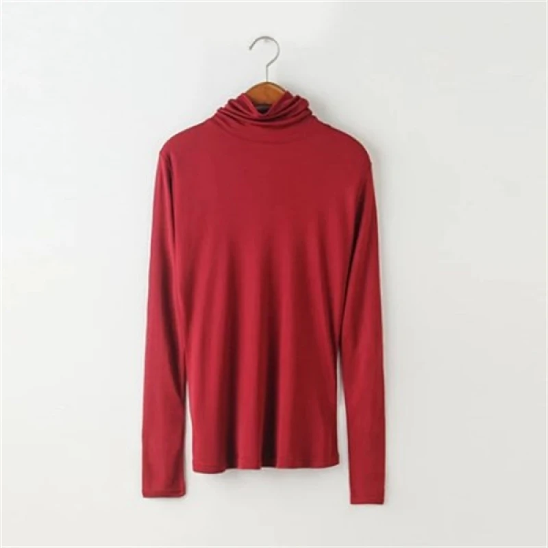 芳 【01827】针织100桑蚕丝打底衫60