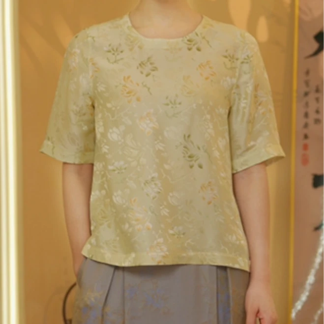 华 新中式风上衣 浅绿色 277924