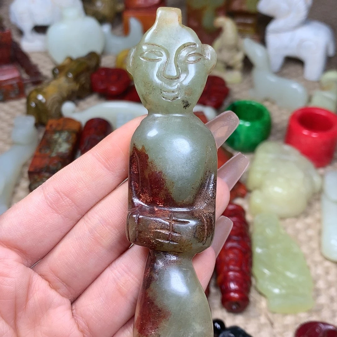 白玉菩提吊坠挂件