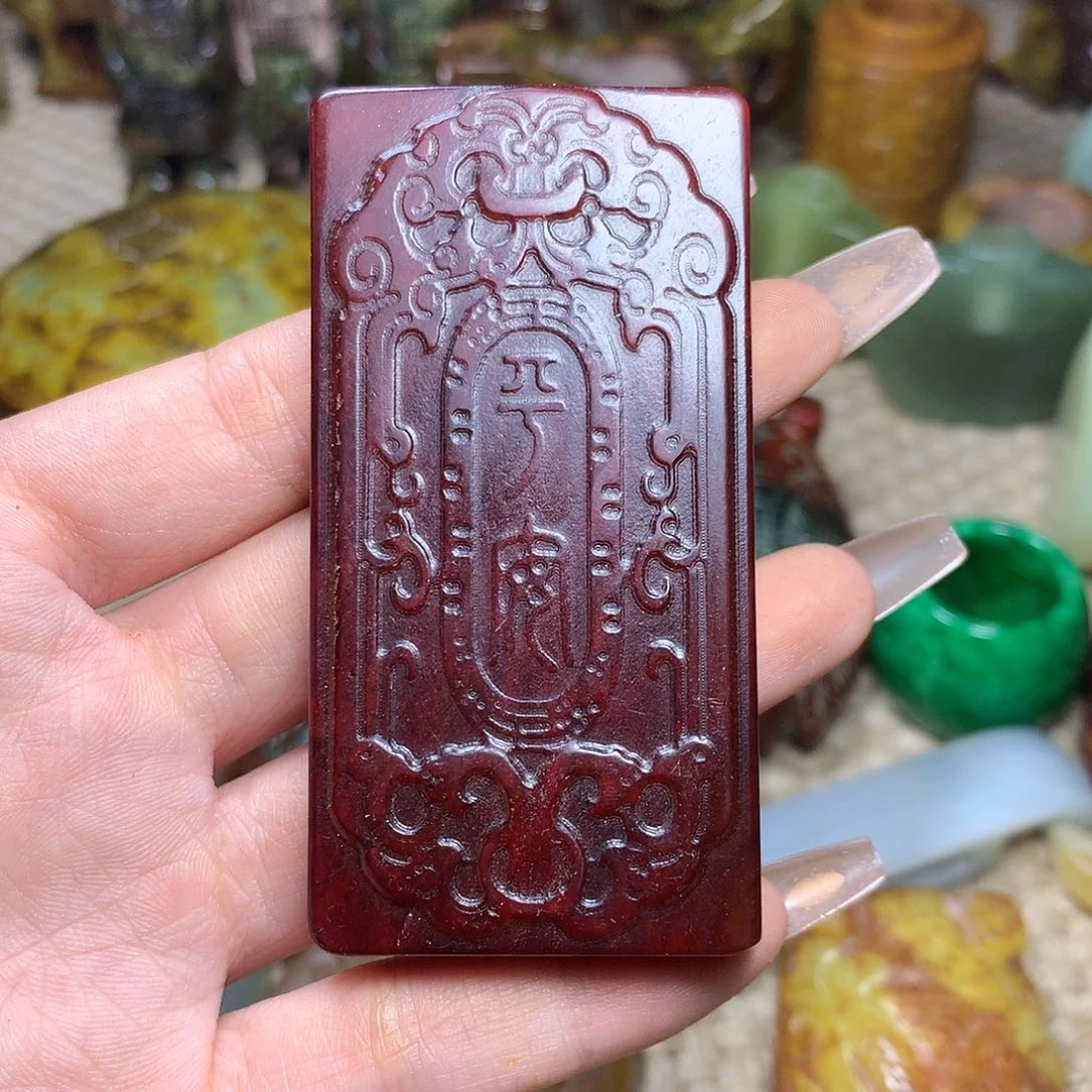 白玉菩提吊坠挂件