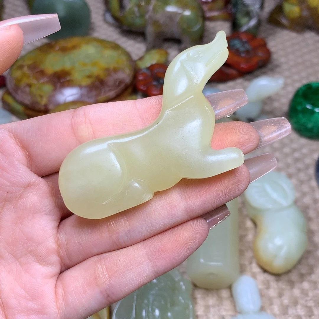 白玉菩提吊坠挂件