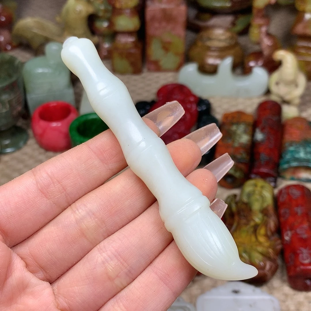 白玉菩提吊坠挂件