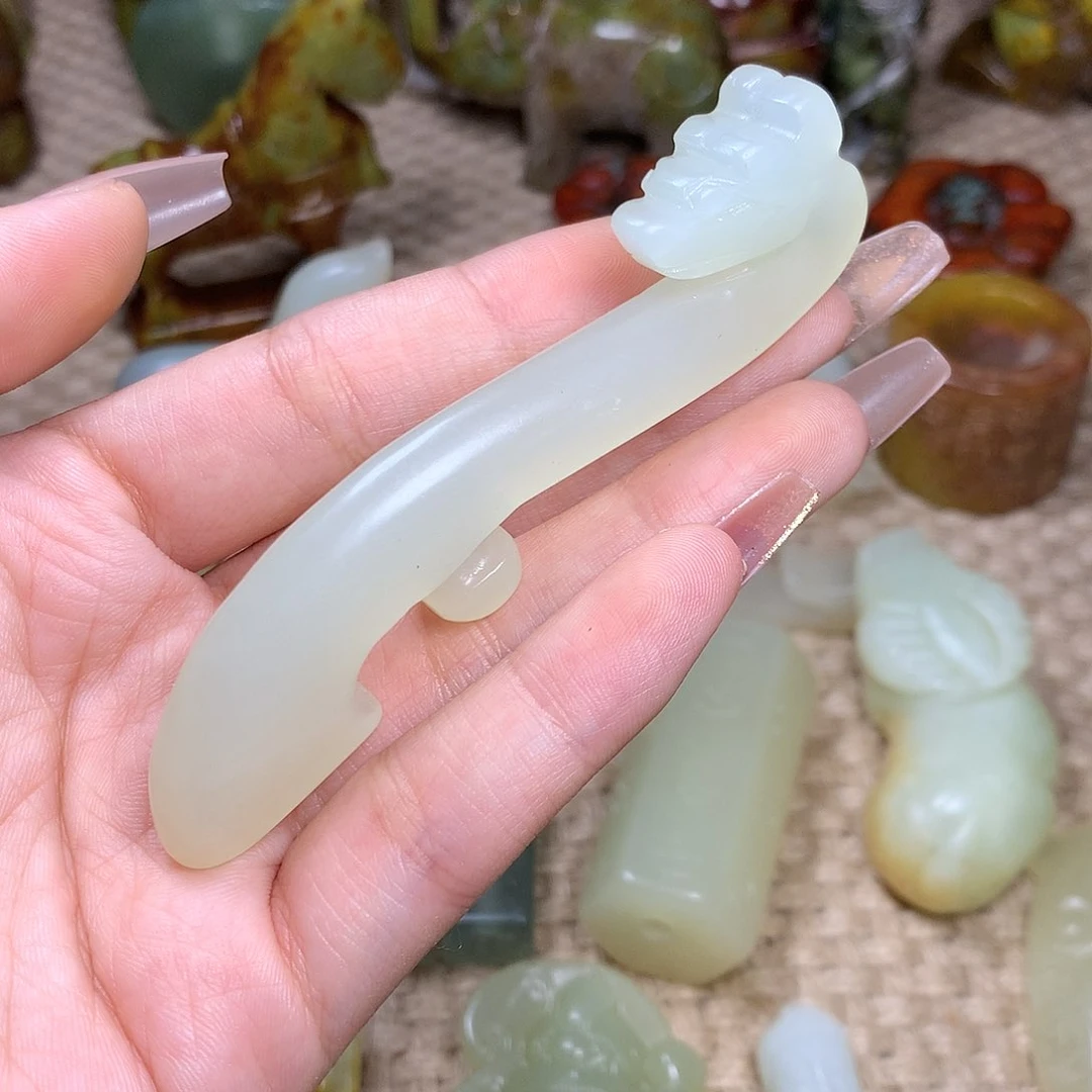 白玉菩提吊坠挂件