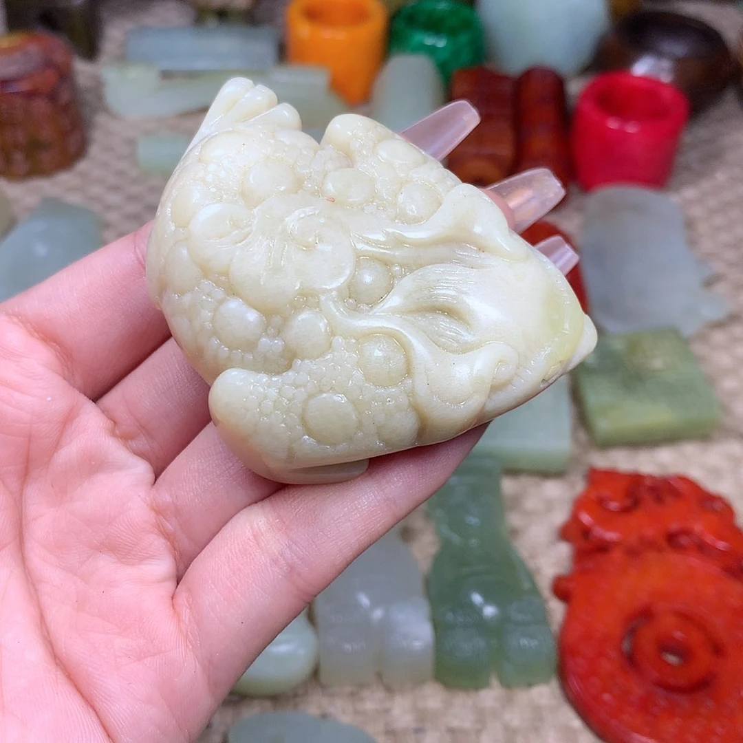 白玉菩提吊坠挂件