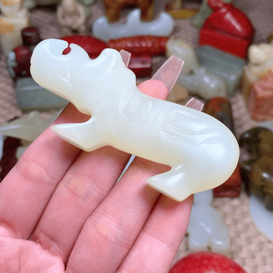 白玉菩提吊坠挂件