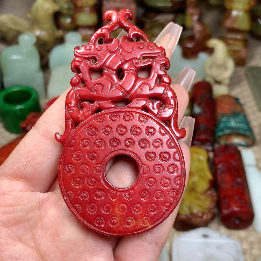 白玉菩提吊坠挂件