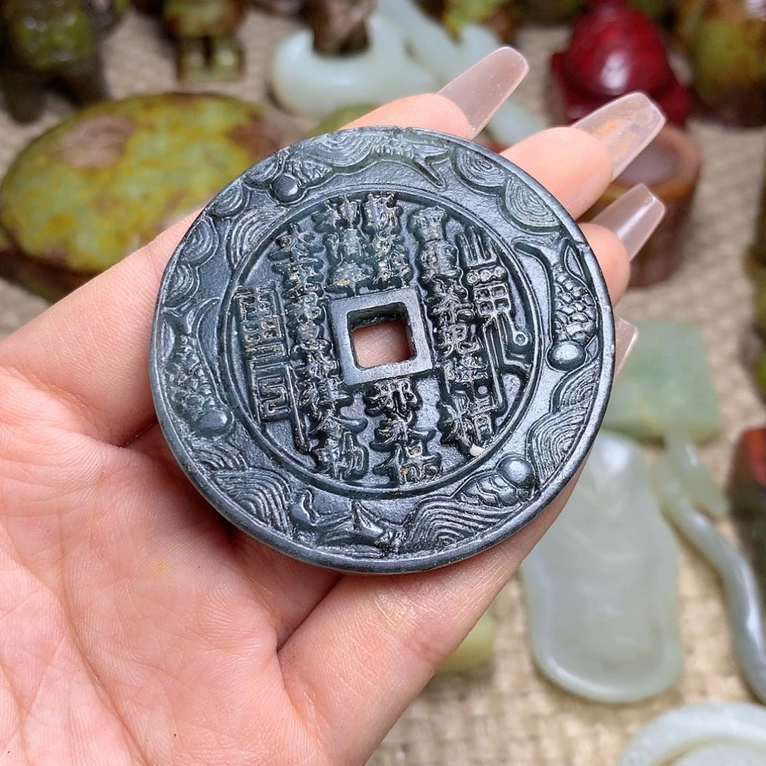白玉菩提吊坠挂件